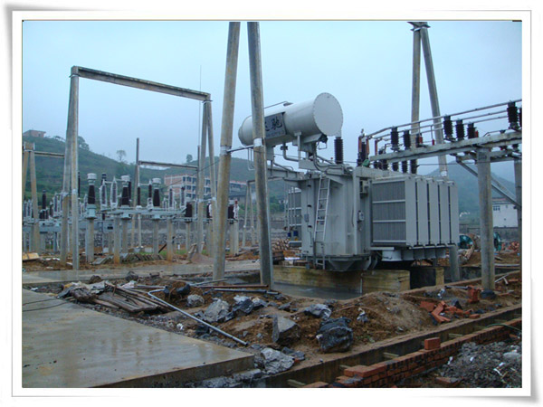 110kV廉溪變電站安裝調試工程進展順利