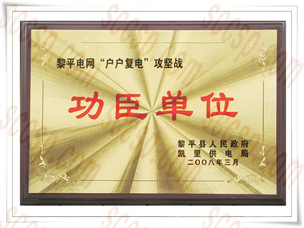 熱烈祝賀四川成蜀電力建設有限公司再獲先進集體榮譽稱號
