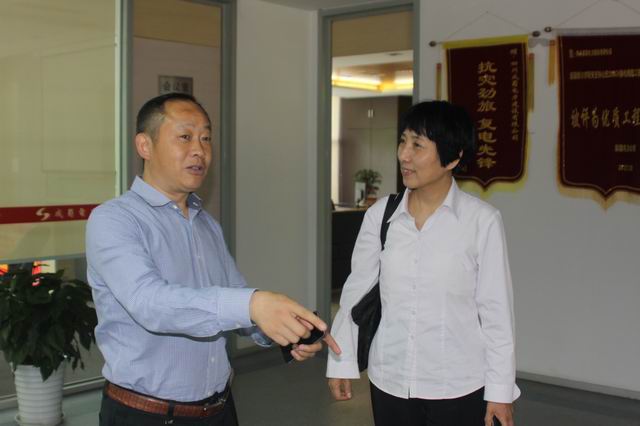 全國總工會民主管理部副部長暨省、市總工會領導蒞臨公司調研、指導工作