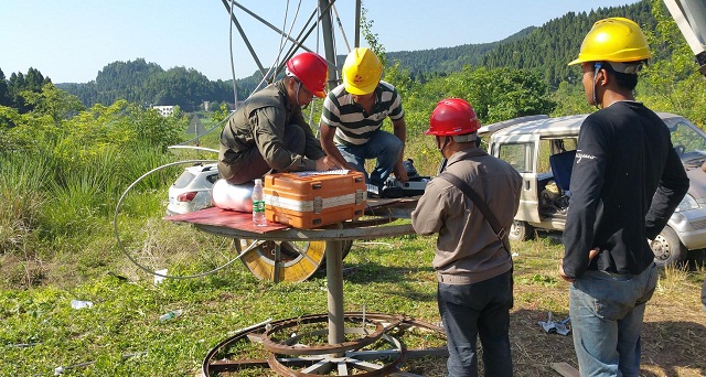 500kV南譚二線OPGW光纜改造工程恢復送電