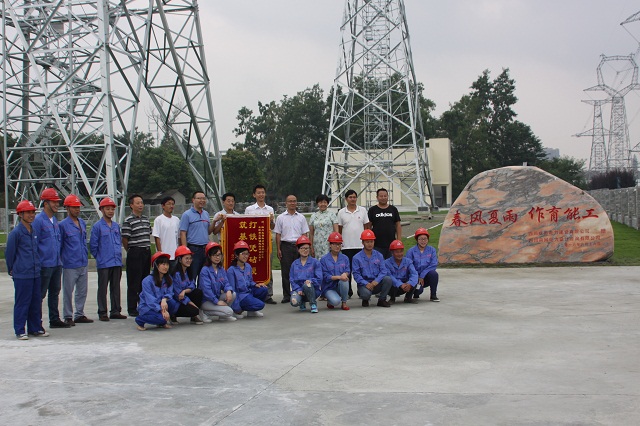 國網四川省電力公司特高壓實訓線基地舉行落成儀式