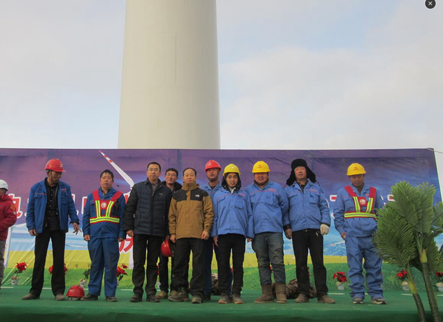 陳云總經理赴寧夏海原出席華潤電力風電裝機容量突破500萬千瓦慶典