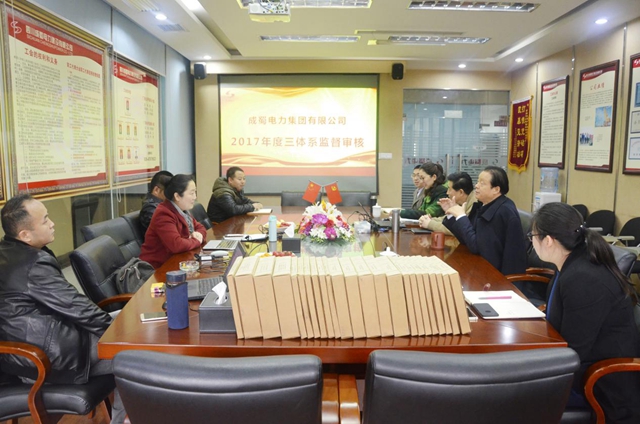 公司順利通過“三體系”年度督查審核
