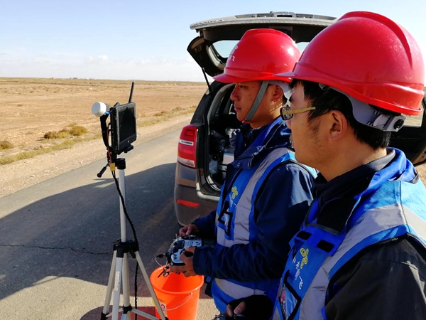 中機航飛圓滿完成內蒙古電網2018年輸電線路鐵塔精細化巡檢作業