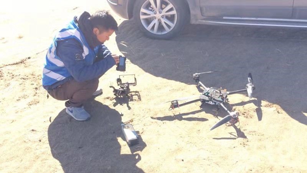 中機航飛圓滿完成內蒙古電網2018年輸電線路鐵塔精細化巡檢作業