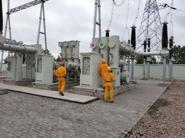 華潤新能源膠州風電場工程一期220kV升壓站土建、電氣設備安裝工程倒送電成功