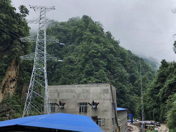 四川天全白沙河流域送出新建工程順利投運