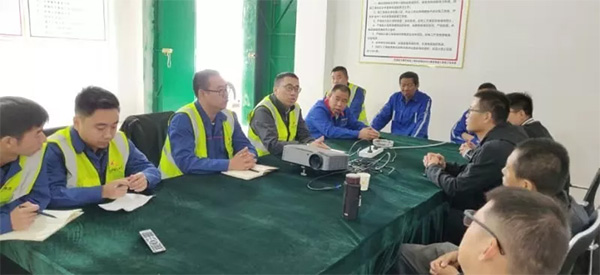 華潤唐河龍潭項目二期集電線路開工大吉！