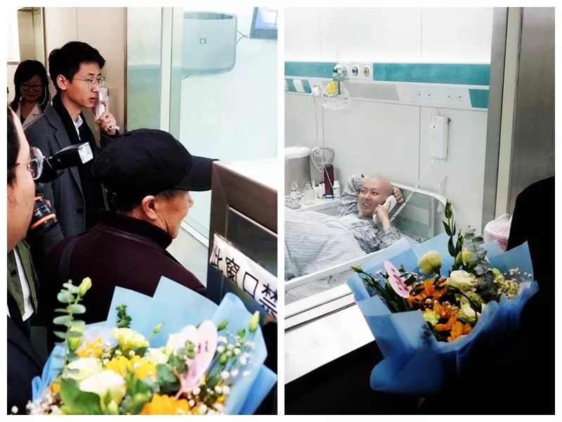 我們是一家人——成蜀電力集團工會主席張輝一行攜愛心款慰問陳顯達