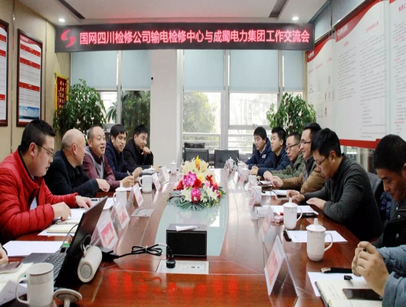 【動態】國網四川檢修公司輸電檢修中心主任趙強一行到訪成蜀集團