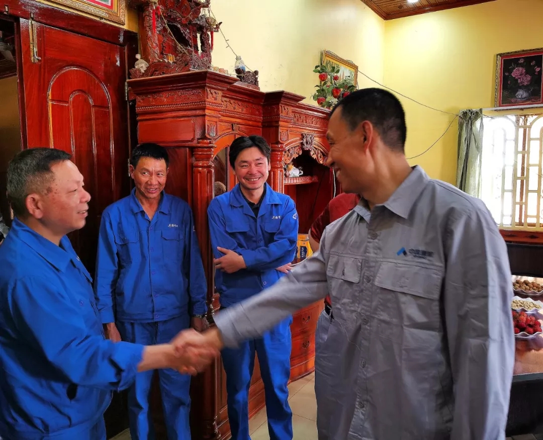 【動態】國機重型裝備集團股份有限公司董事長韓曉軍一行蒞臨集團承建柬埔寨磅通230kV變電站項目調研指導