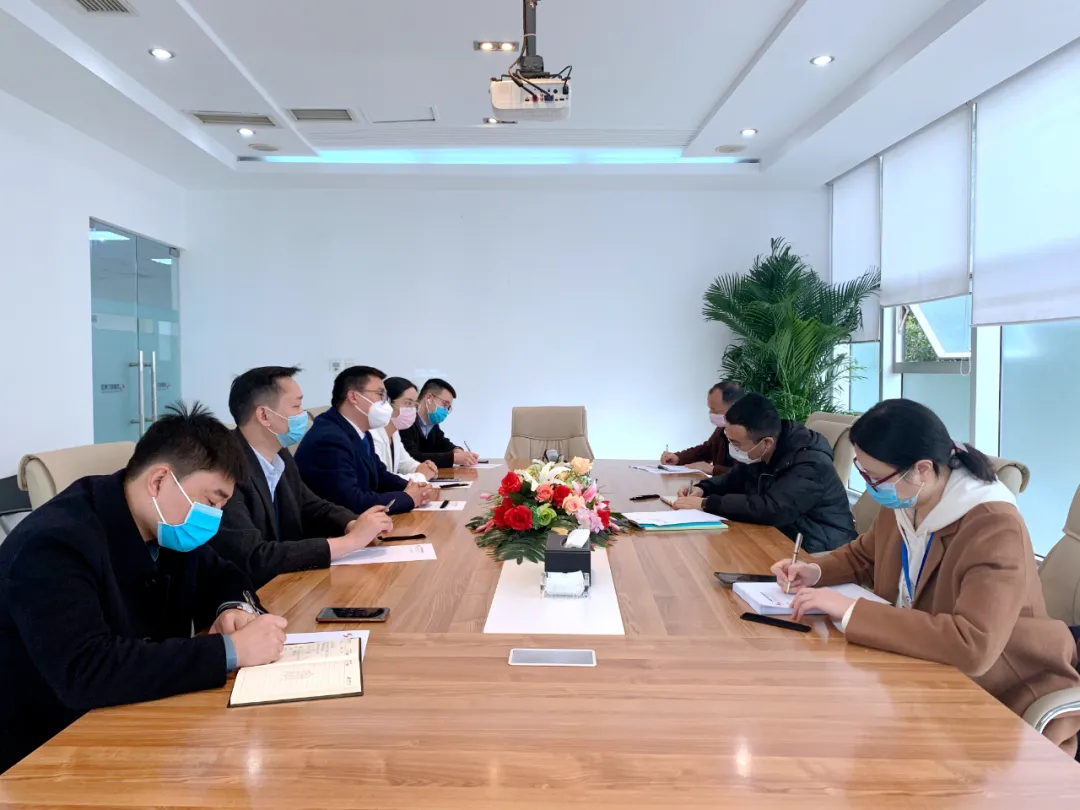 青羊區工會領導蒞臨集團調研指導復工復產和疫情防控工作