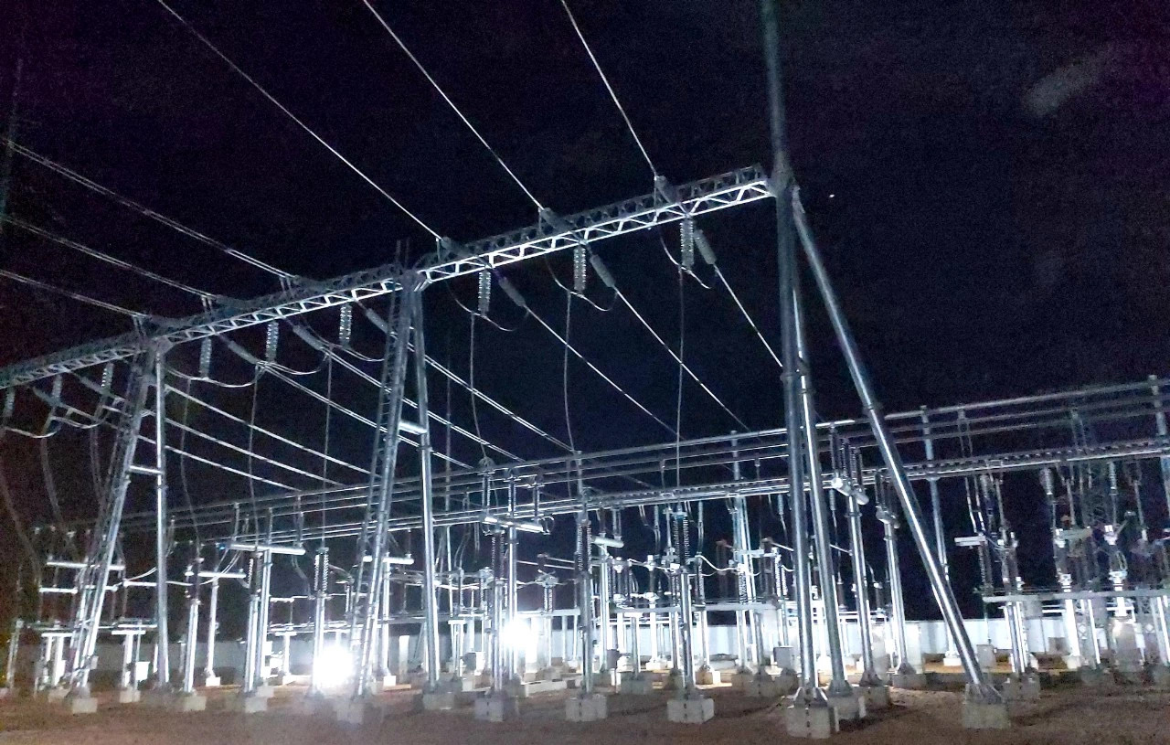 柬埔寨國家電網磅通230kV變電站工程順利帶電成功