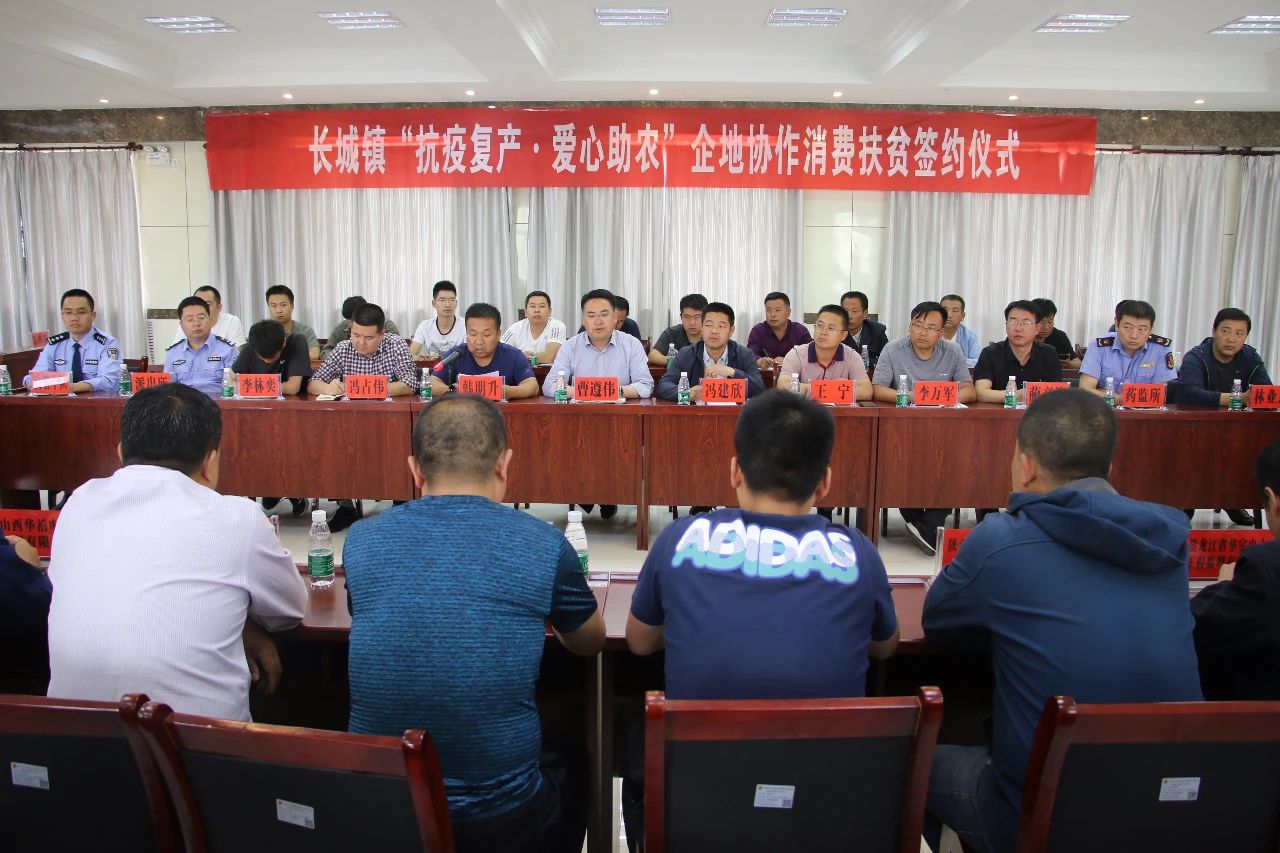 中共成蜀電力支部委員會“抗疫復產，愛心助農”——陜西省延安市吳起縣長城鎮農產品愛心認購儀式
