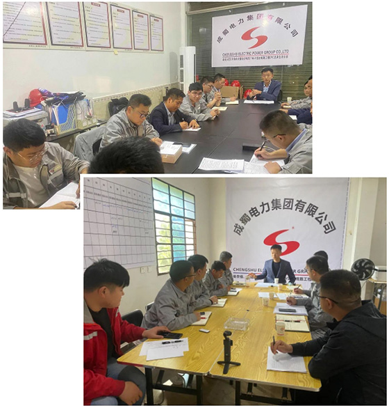 集團董事陳金華一行赴項目檢查指導并慰問一線員工