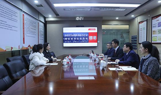 成都市電力行業商會秘書長魏敏一行蒞臨我司交流指導