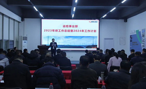 成蜀電力集團2023年終工作總結暨2024年工作計劃會議圓滿舉行