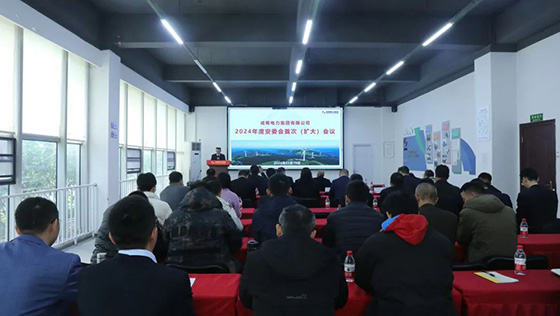 成蜀電力集團召開2024年度安委會首次（擴大）會議