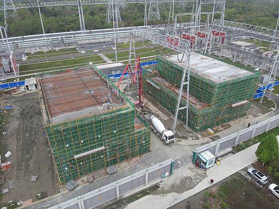 全國首套電網側構網型SVG投入運行