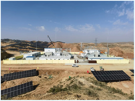 吳忠六十四光伏電站全容量并網發電