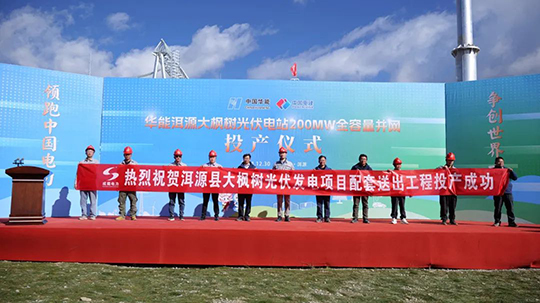洱源大楓樹光伏電站配套送出工程成功投運